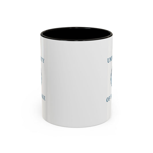 University of Big Lake Ceramic Mug (11oz & 15oz) — Collegiate Seal Coffee Cup
