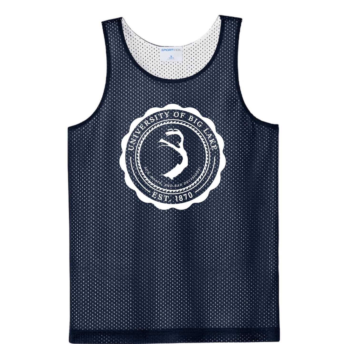 True Navy/ White - FRONT