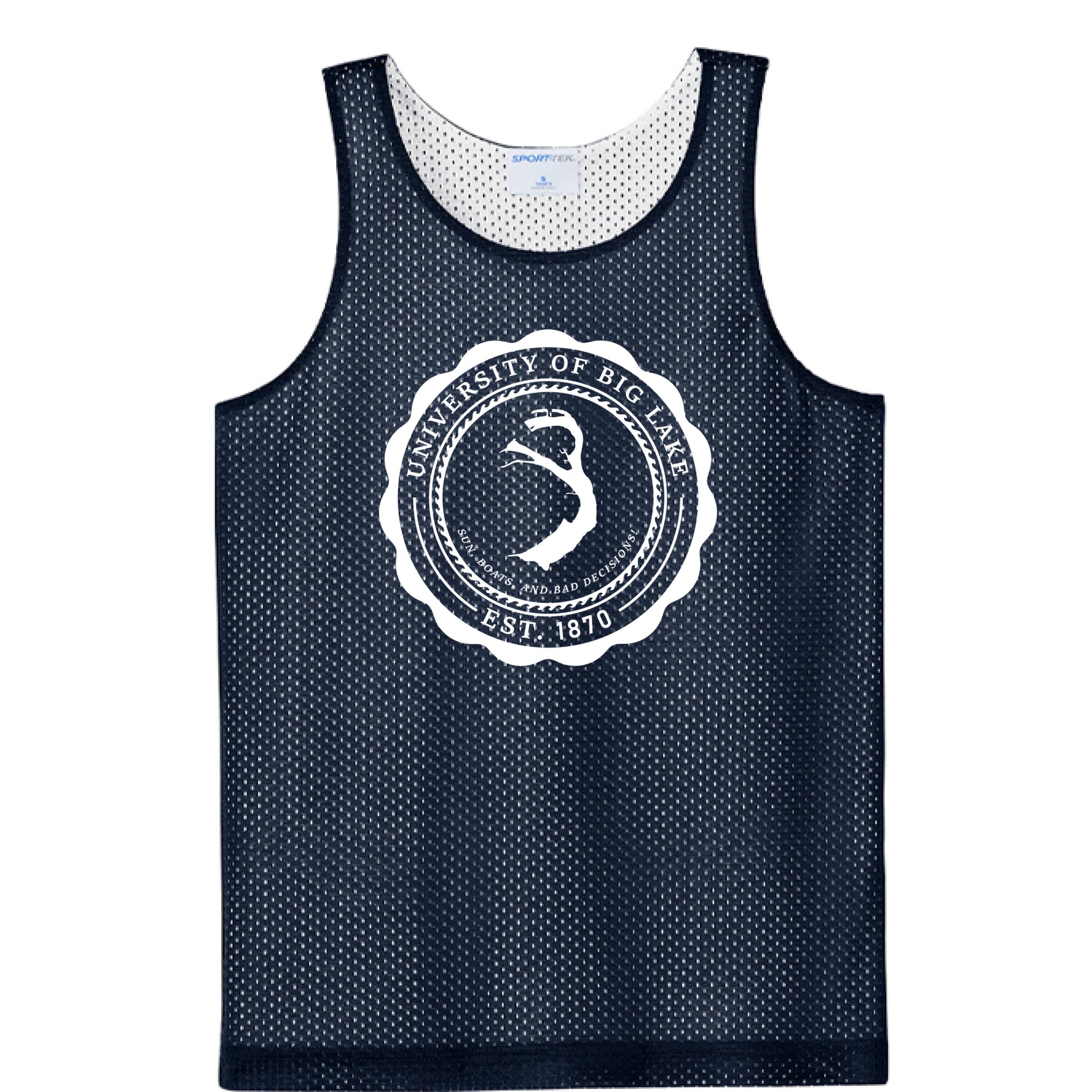 True Navy/ White - FRONT